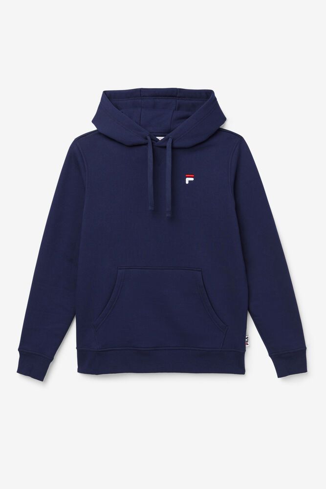 Fila Hoodie Mens Navy Godfrey - Ireland 74630-RPIJ